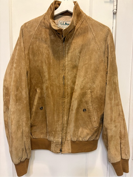 L.L. Bean Other - Vintage L.L. Bean Suede Bomber Jacket